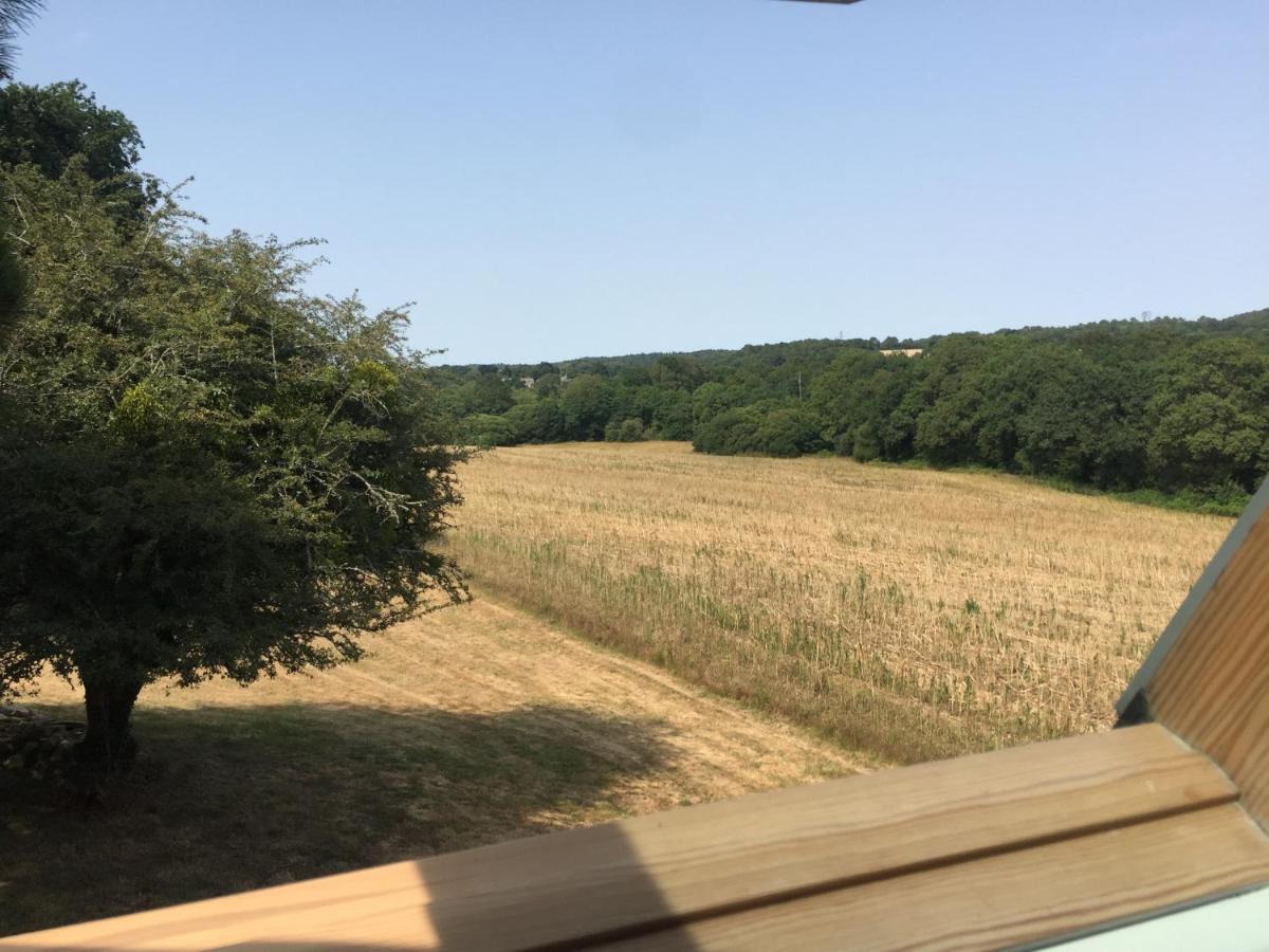 Petite maison pour 2 à 6 personnes dans un paysage totalement paisible  Landévant Exterior foto