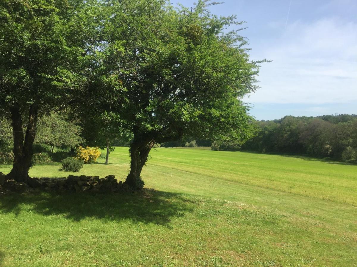 Petite maison pour 2 à 6 personnes dans un paysage totalement paisible  Landévant Exterior foto